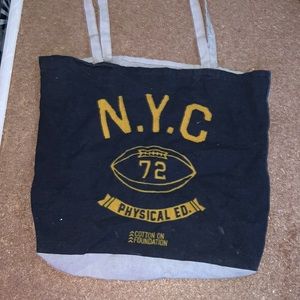 nyc tote bag